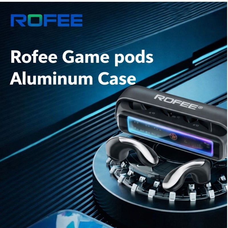 ROFEE G07 Game pods Aluminum Case and 360 degree rotating open cover design with RGB light - Image 1